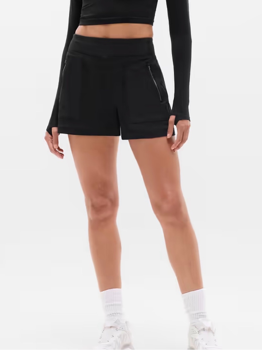 Athleta Mid Rise Shorts
